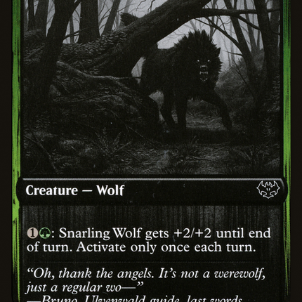 Snarling Wolf [Innistrad: Double Feature]