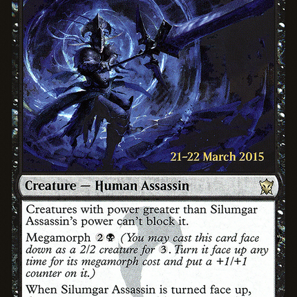 Silumgar Assassin [Dragons of Tarkir Promos] Prerelease Foil