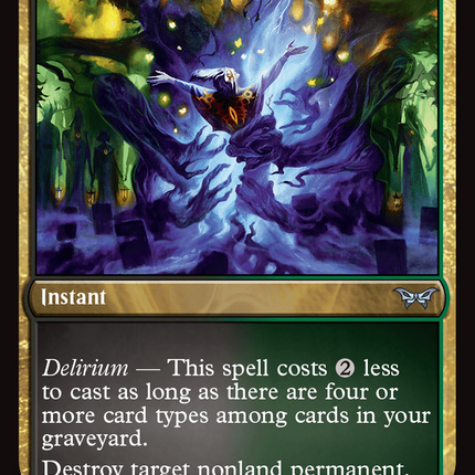 Drag to the Roots [Duskmourn: House of Horror] Foil