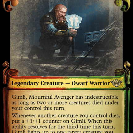 Gimli, Mournful Avenger (Showcase) [The Lord of the Rings: Tales of Middle-earth]