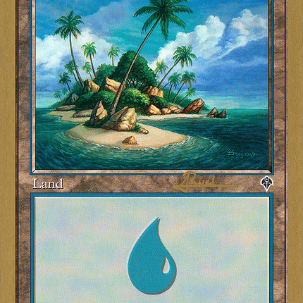 Island (AR335A) [World Championship Decks 2001]