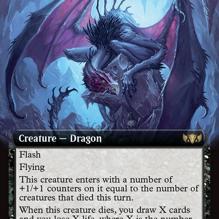 Bone Devourer (Extended Art) [Commander: Tarkir: Dragonstorm]
