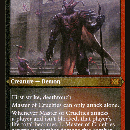 Master of Cruelties [Double Masters 2022] Etched Foil
