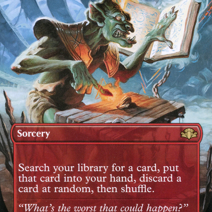 Gamble (Borderless) [Dominaria Remastered]