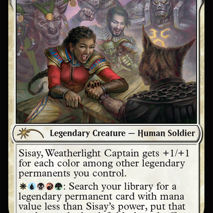 Sisay, Weatherlight Captain [Secret Lair Drop]