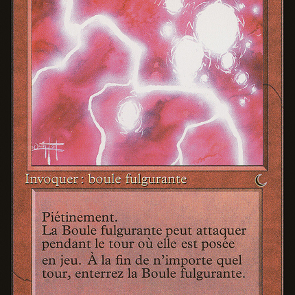 Ball Lightning - Boule fulgurante  [Renaissance]
