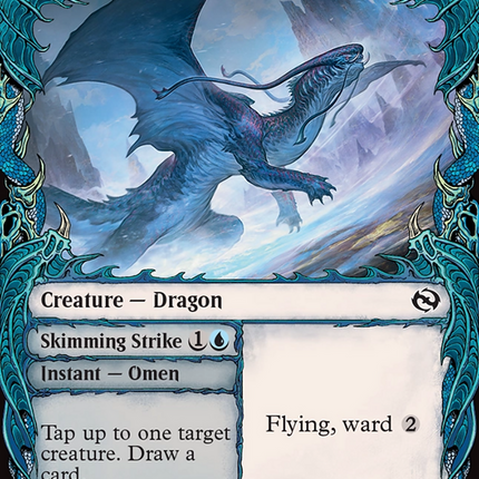 Dirgur Island Dragon (Showcase) [Tarkir: Dragonstorm] Foil