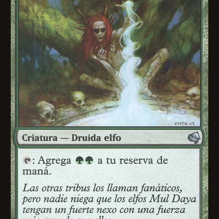 Greenweaver Druid - Druida tejedor verde  [Salvat 2011]