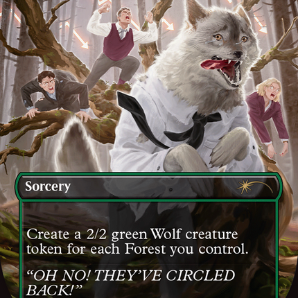 Howl of the Night Pack (Borderless) [Secret Lair Drop] Foil