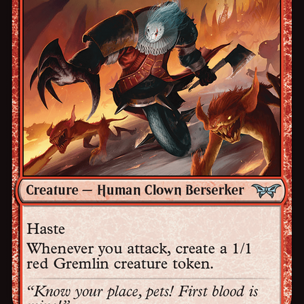 Razorkin Hordecaller [Duskmourn: House of Horror] Foil