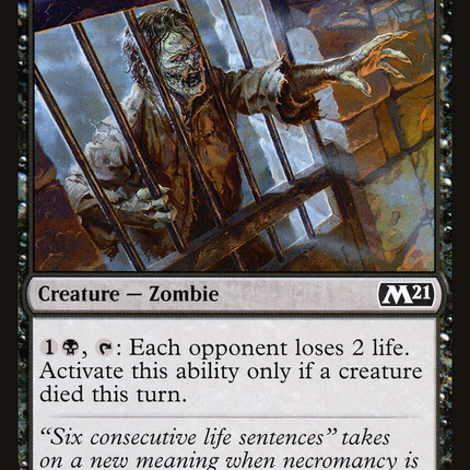 Caged Zombie [Core Set 2021]