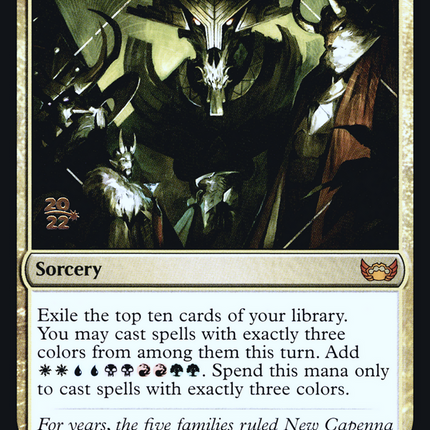 Meeting of the Five [Streets of New Capenna Promos] Prerelease Foil
