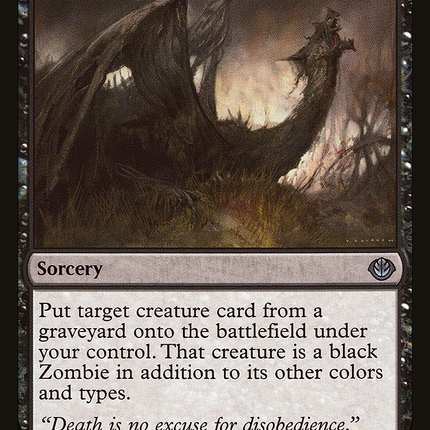 Rise from the Grave [Duel Decks Anthology: Garruk vs. Liliana] Foil