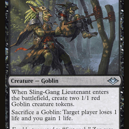 Sling-Gang Lieutenant [Modern Horizons]