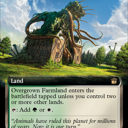 Overgrown Farmland (Extended Art) [Doctor Who] Surge Foil