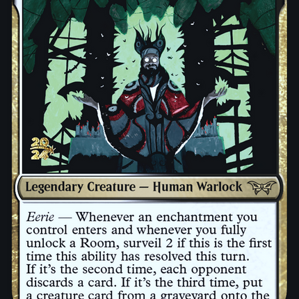 Victor, Valgavoth's Seneschal [Duskmourn: House of Horror Promos] Prerelease Foil
