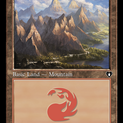 Mountain (Retro) (446) [Commander Masters]