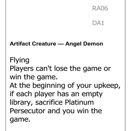 Platinum Persecutor [Unknown Event]