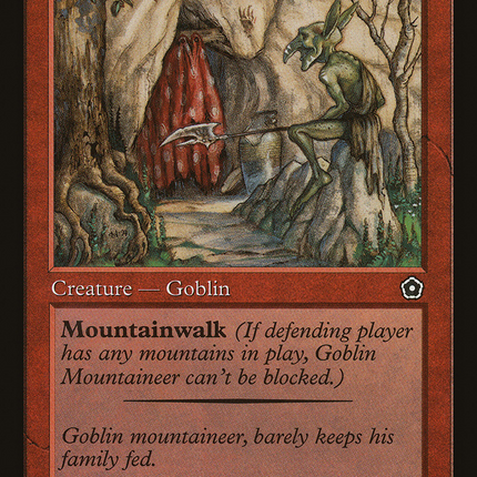 Goblin Mountaineer [Portal Second Age]