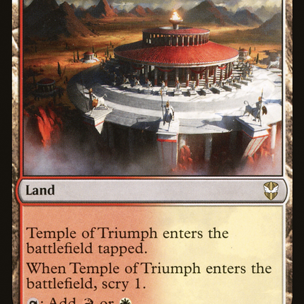 Temple of Triumph [New Capenna Commander]