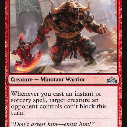 Smelt-Ward Minotaur [Guilds of Ravnica]