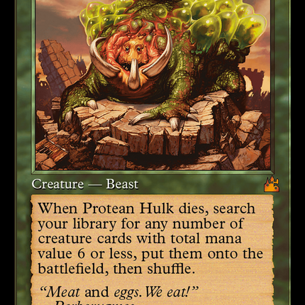 Protean Hulk (Retro) [Ravnica Remastered]