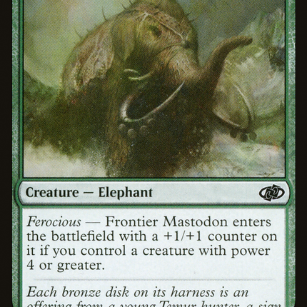 Frontier Mastodon [Jumpstart 2022]