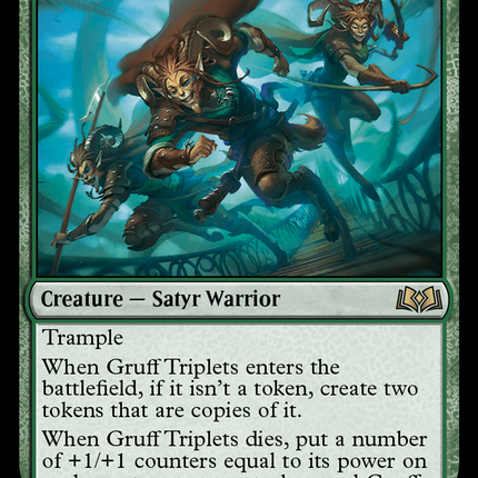 Gruff Triplets [Wilds of Eldraine]