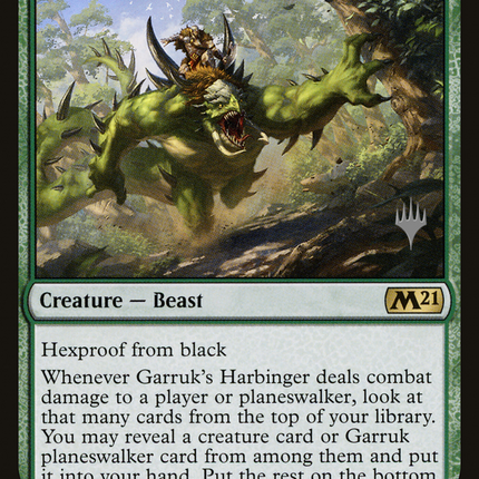 Garruk's Harbinger [Core Set 2021 Promos]