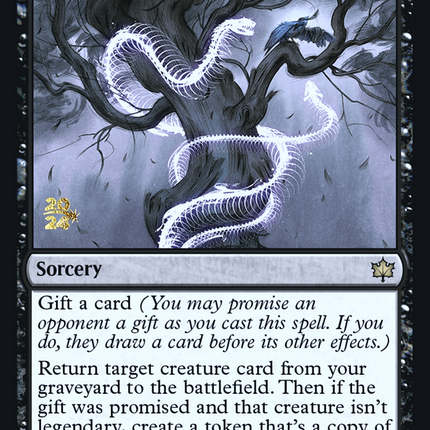 Coiling Rebirth [Bloomburrow Promos] Prerelease Foil