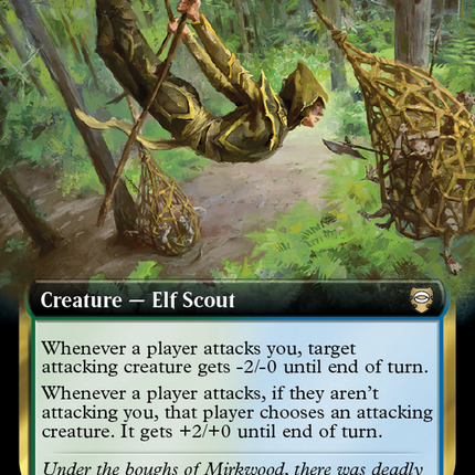 Mirkwood Trapper (Extended Art) [Tales of Middle-earth Commander] Foil