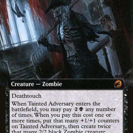 Tainted Adversary (Extended Art) [Innistrad: Midnight Hunt]