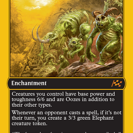 March of the World Ooze (First-Place Foil) [Aetherdrift] Foil