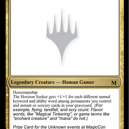 The Horizon Seeker [Unknown Event]