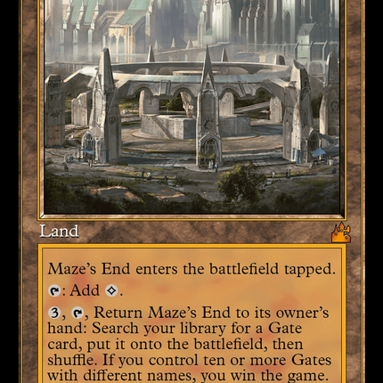 Maze's End (Retro) [Ravnica Remastered]