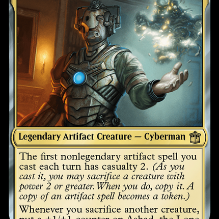 Ashad, the Lone Cyberman [Doctor Who] Surge Foil