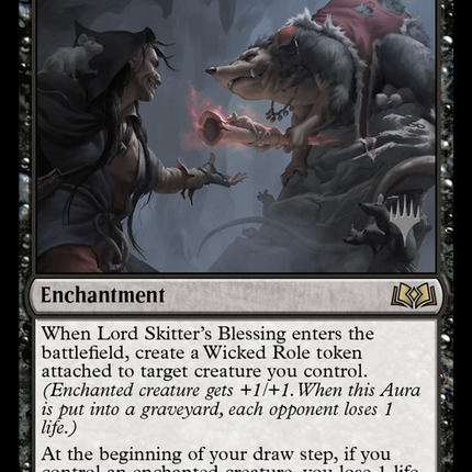Lord Skitter's Blessing [Wilds of Eldraine Promos]