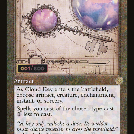 Cloud Key (Retro) [The Brothers' War Retro Artifacts] Serialized Foil