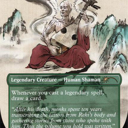 Reki, the History of Kamigawa (Borderless) [Secret Lair Drop]
