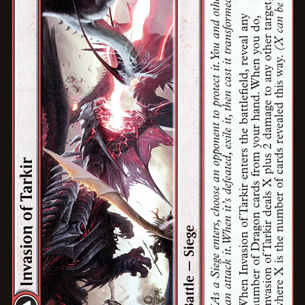 Invasion of Tarkir // Defiant Thundermaw [March of the Machine Promos] Prerelease Foil