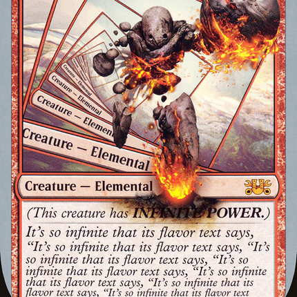 Infinity Elemental [Unsanctioned]