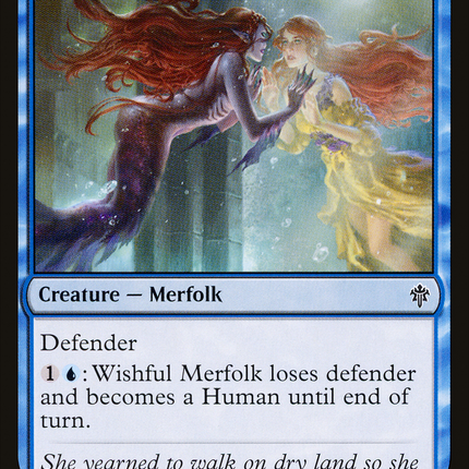 Wishful Merfolk [Throne of Eldraine]