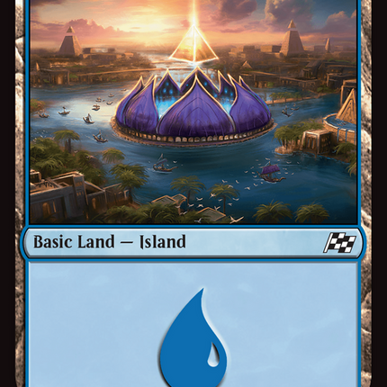 Island (0281) (281) [Aetherdrift] Foil