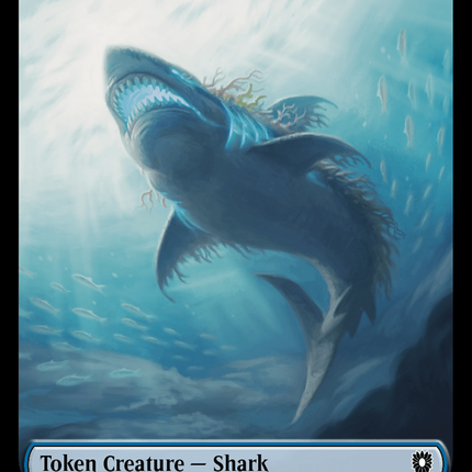 Shark [Bloomburrow Commander Tokens]