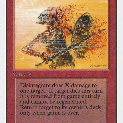 Disintegrate [Unlimited Edition]