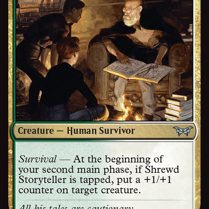Shrewd Storyteller [Duskmourn: House of Horror] Foil