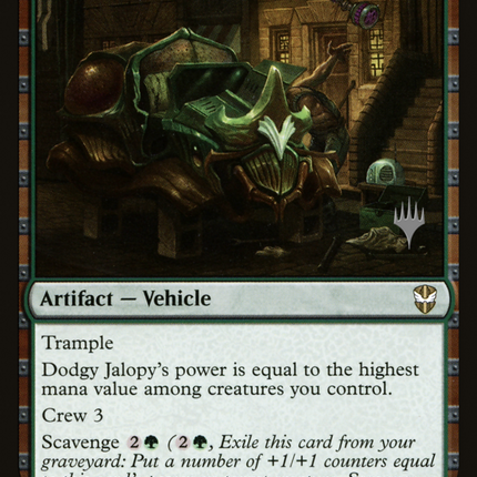 Dodgy Jalopy [New Capenna Commander Promos] Foil
