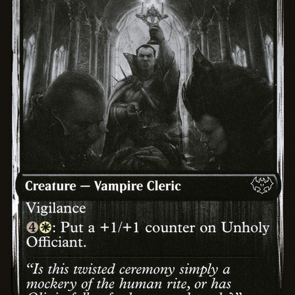 Unholy Officiant [Innistrad: Double Feature]