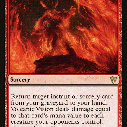 Volcanic Vision [Commander 2021]