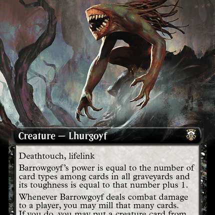 Barrowgoyf (Extended Art) [Modern Horizons 3 Commander]